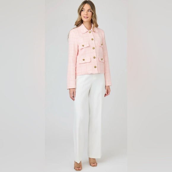 Femme de Carriere High Rise Wide Leg Pant. Size EU 30. US 0/XS. Off White. NWT. - Picture 4 of 11